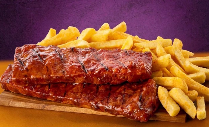rib steers menu