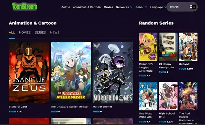 toonstream telugu
